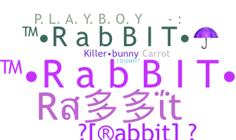 별명 - rabbit