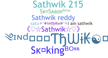 별명 - Sathwik