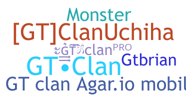 별명 - GTclan