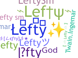 별명 - Lefty