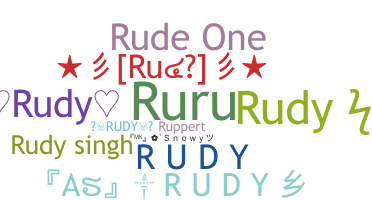 별명 - Rudy