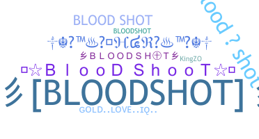 별명 - bloodshot