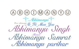 별명 - Abhimanyu