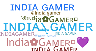 별명 - Indiagamer