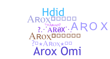 별명 - Arox