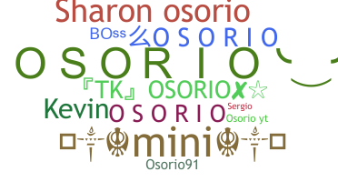 별명 - Osorio