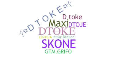 별명 - Dtoke