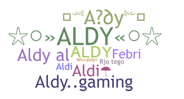 별명 - Aldy