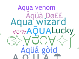 별명 - Aqua