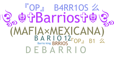 별명 - Barrios