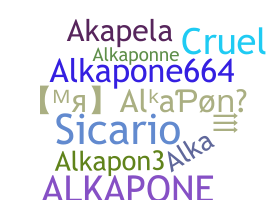 별명 - Alkapone