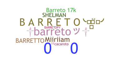 별명 - Barreto