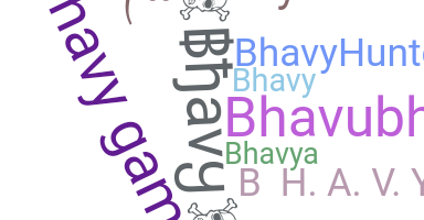 별명 - bhavy
