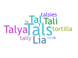 별명 - Talia