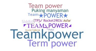 별명 - TeamPower