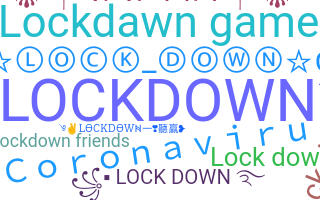 별명 - Lockdown