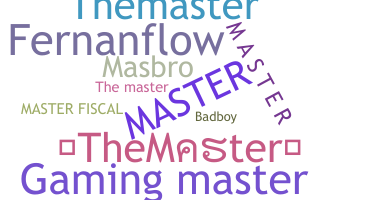 별명 - TheMaster