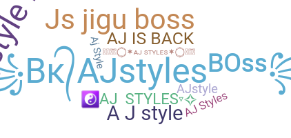 별명 - AjStyles