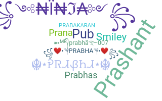 별명 - Prabha