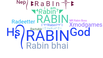 별명 - Rabin