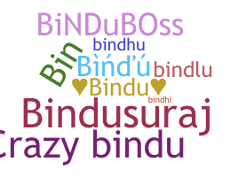 별명 - Bindu