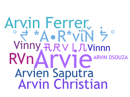 별명 - Arvin