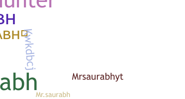 별명 - mrsaurabh