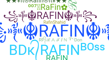 별명 - rafin
