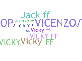 별명 - Vickyff
