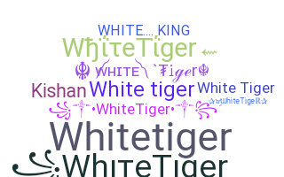 별명 - WhiteTiger