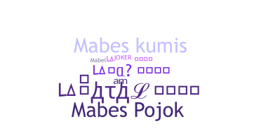 별명 - mabes