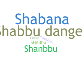 별명 - Shabbu