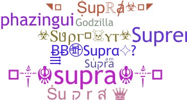 별명 - Supra