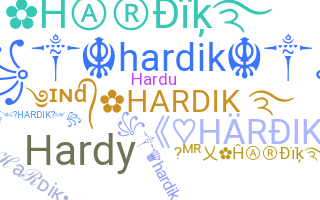 별명 - Hardik