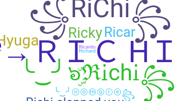 별명 - Richi
