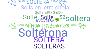 별명 - Soltera