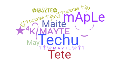 별명 - Mayte