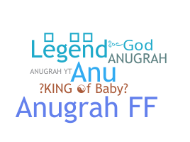 별명 - Anugrah