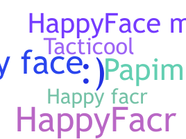 별명 - happyface