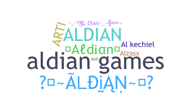 별명 - Aldian
