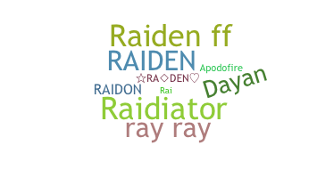 별명 - Raiden
