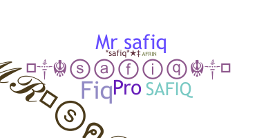 별명 - Safiq