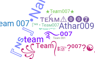 별명 - Team007