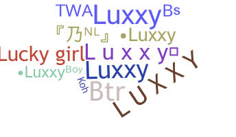 별명 - luxxy