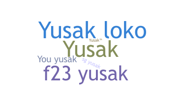 별명 - YusaK