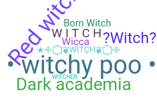 별명 - Witch