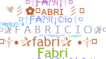 별명 - Fabricio