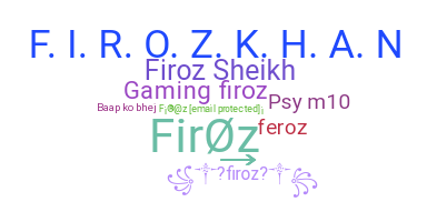 별명 - Firoz