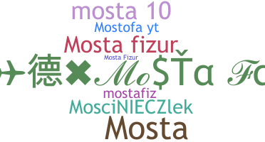 별명 - MostA