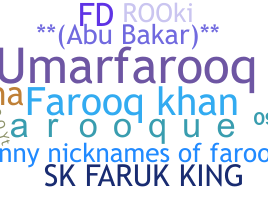 별명 - Farooq
